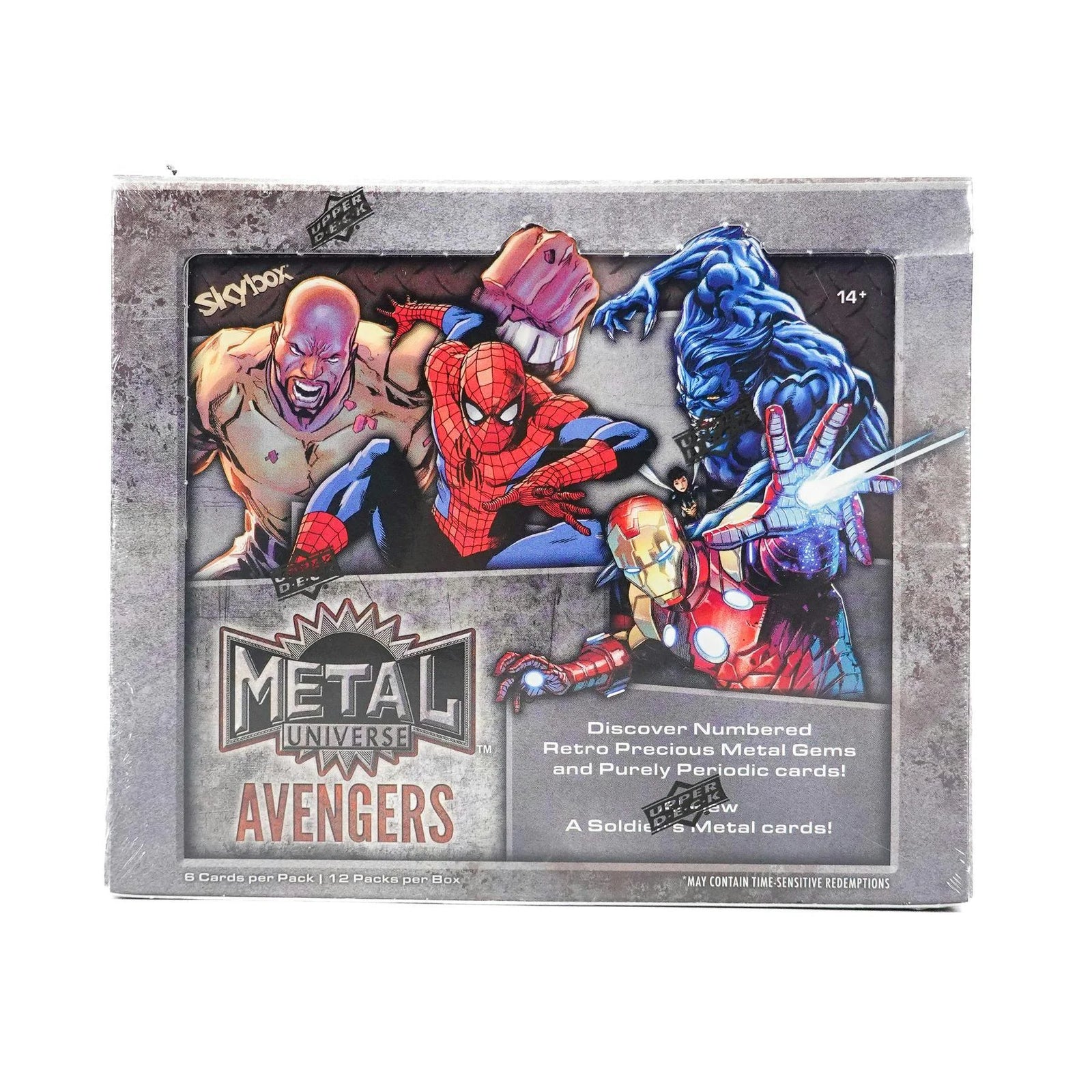 DRAFT - 2024 Upper Deck Marvel Metal Universe Avengers Trading Cards Hobby Box