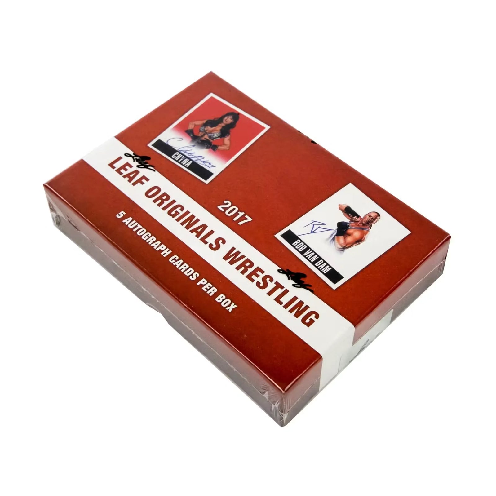 2017 Leaf Originals Wrestling Hobby Box | Five On-Card Autos (Ships Sealed Only)