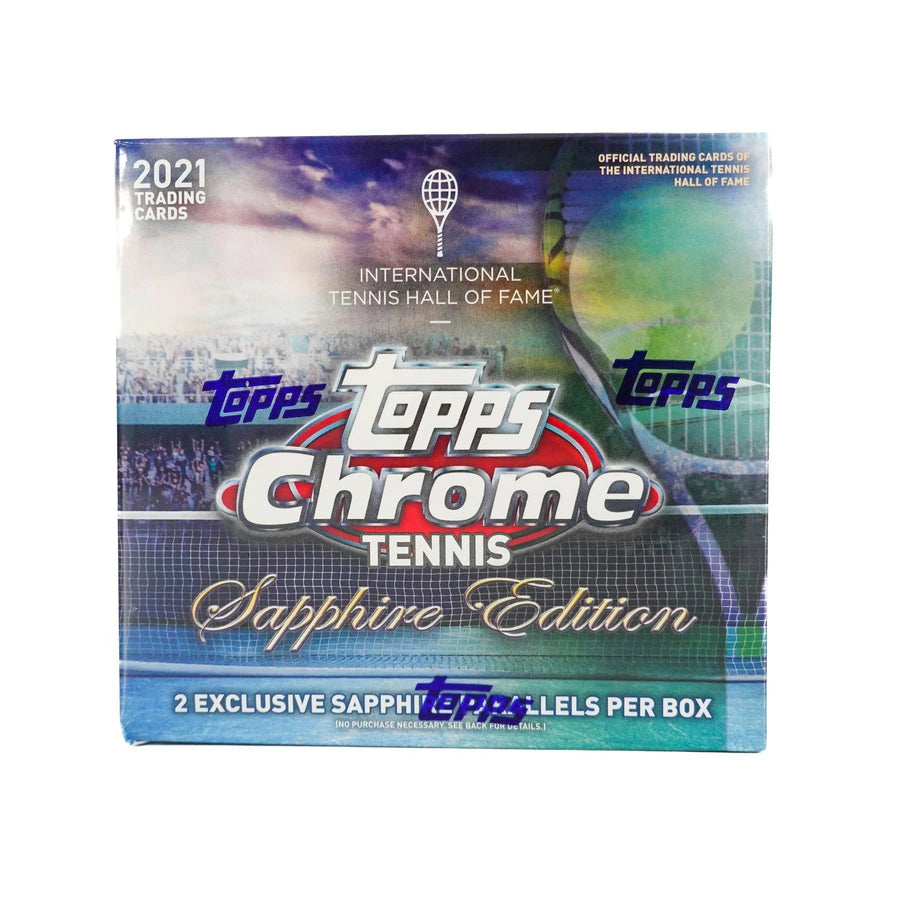DRAFT - 2021 Topps Chrome Sapphire Tennis Hobby Box