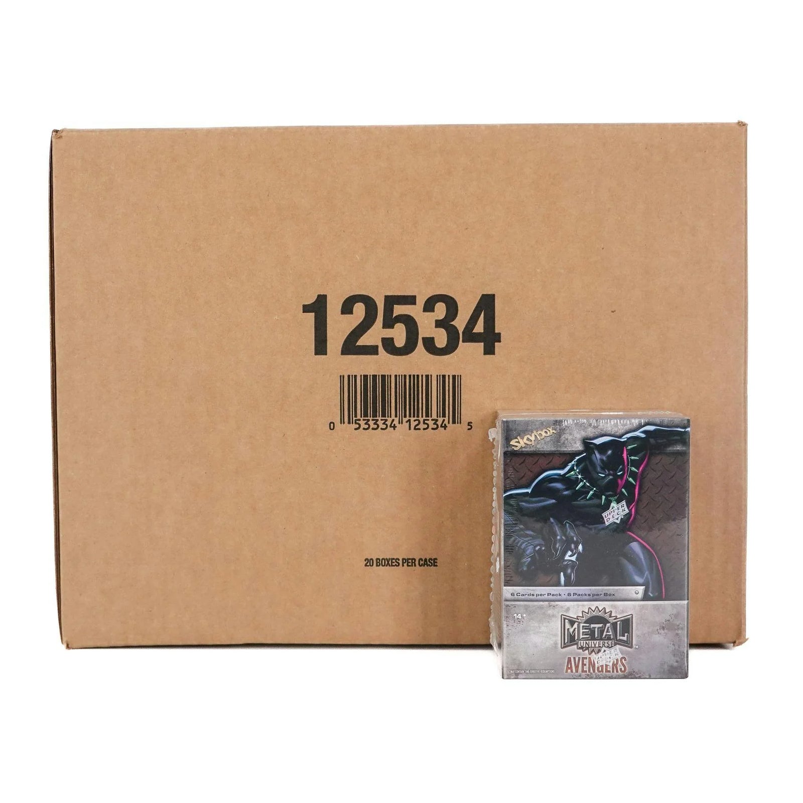 DRAFT - Upper Deck Marvel Metal Universe Avengers Trading Cards | 20-Box Blaster Case 2024