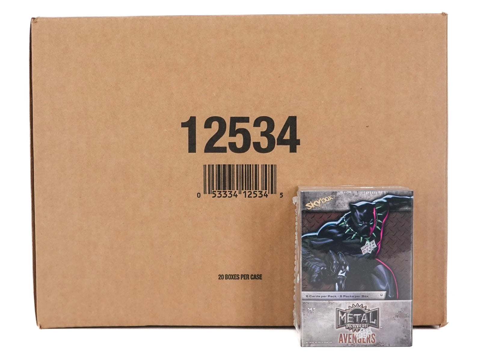 DRAFT - Upper Deck Marvel Metal Universe Avengers Trading Cards | 20-Box Blaster Case 2024