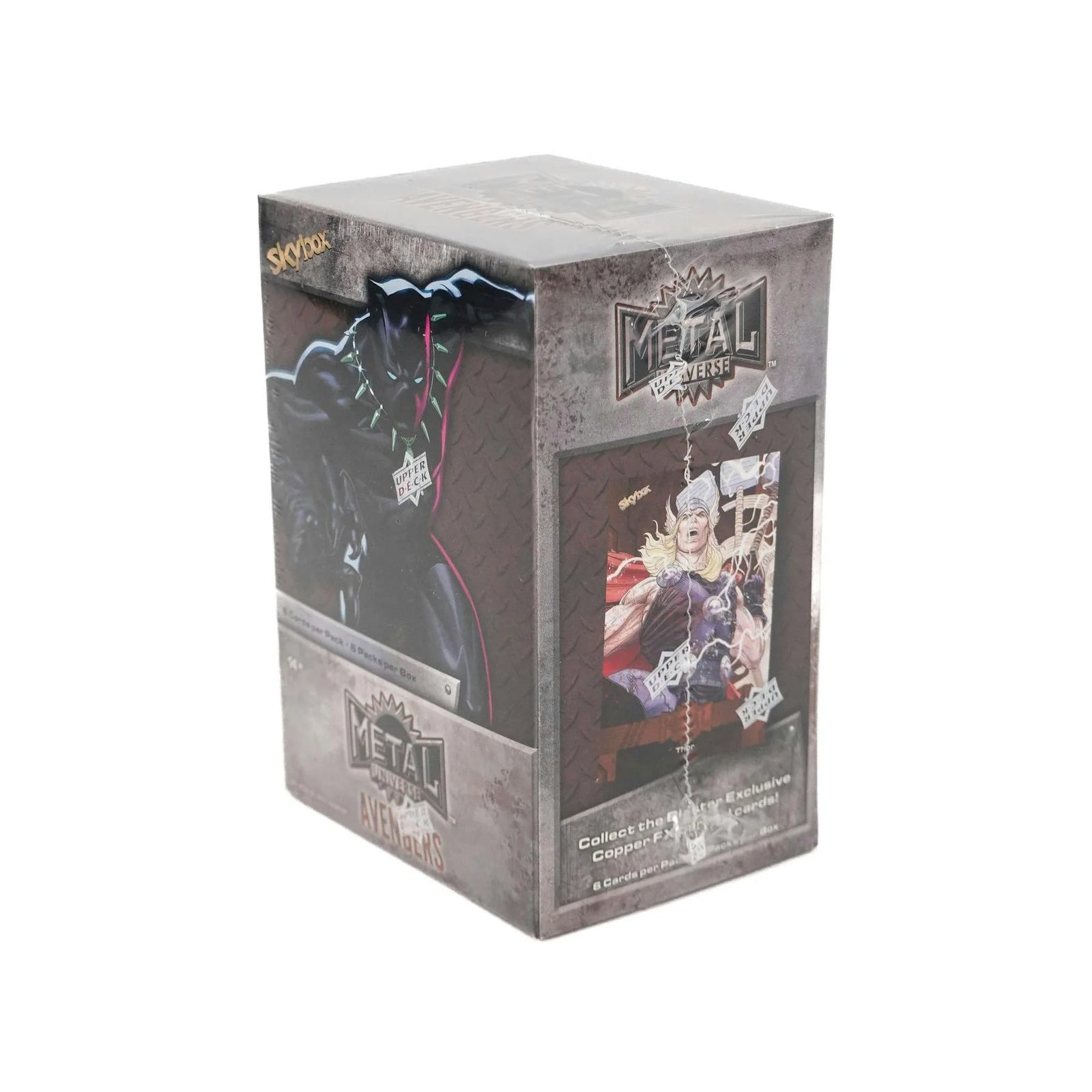DRAFT - Upper Deck Marvel Metal Universe Avengers Trading Cards | 20-Box Blaster Case 2024