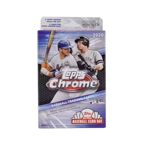 Just In 2020 Topps Chrome Baseball Hanger Box