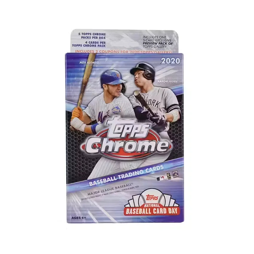 Just In 2020 Topps Chrome Baseball Hanger Box