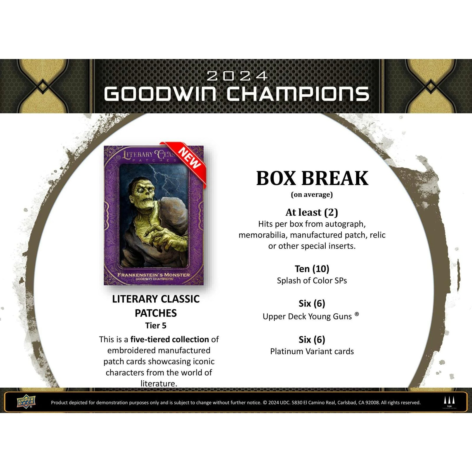 DRAFT - 2024 Upper Deck Goodwin Champions Hobby Box