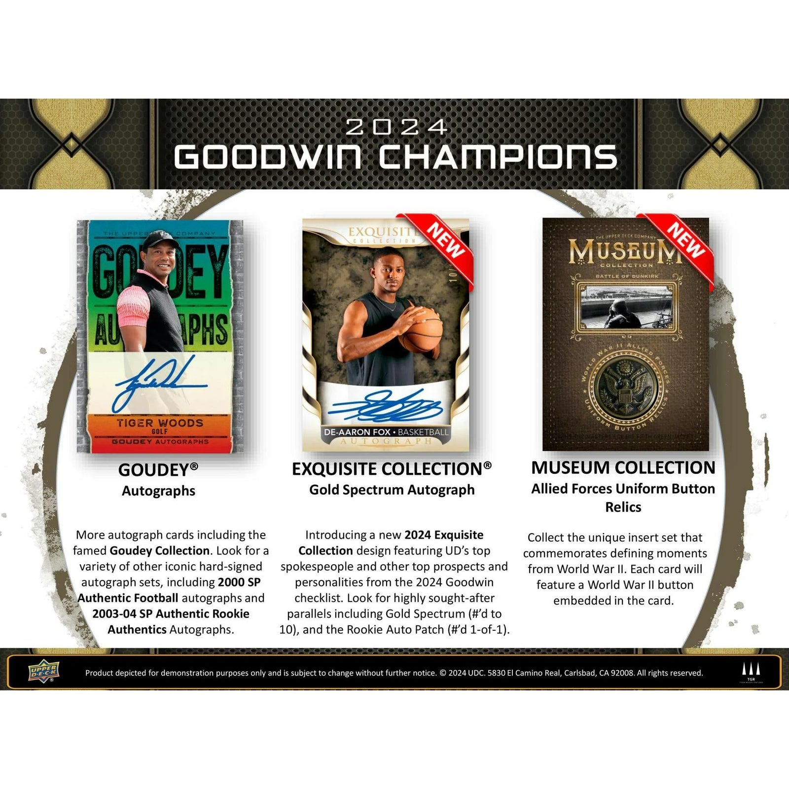 DRAFT - 2024 Upper Deck Goodwin Champions Hobby Box