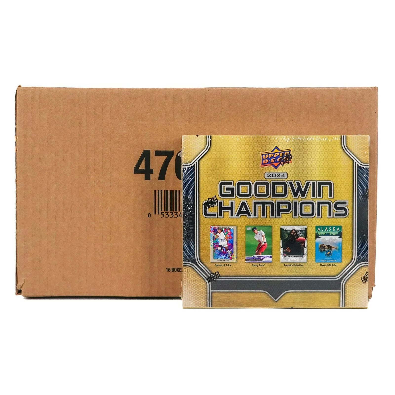 DRAFT - Just In 2024 Upper Deck Goodwin Champions Hobby 16-Box Case