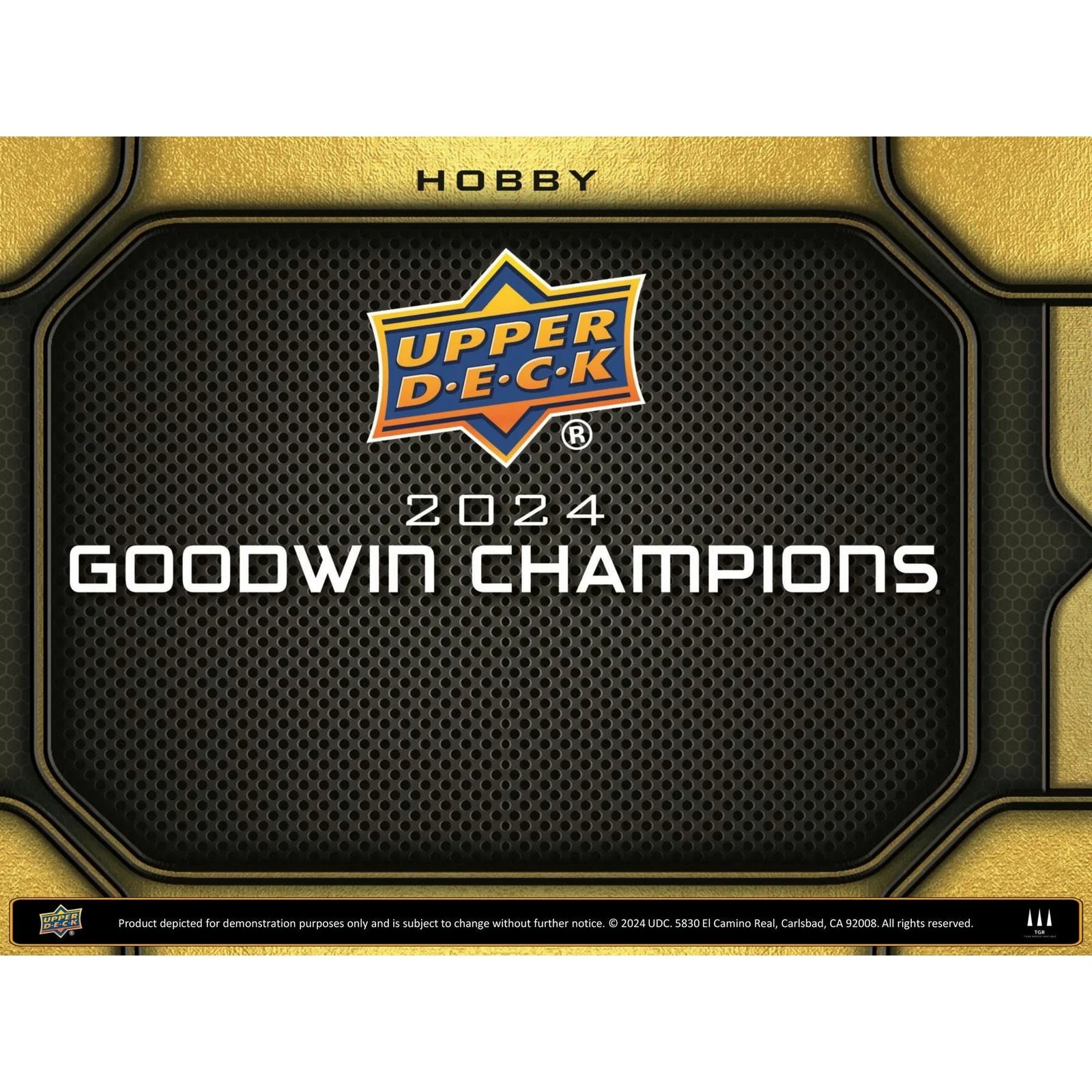 DRAFT - Just In 2024 Upper Deck Goodwin Champions Hobby 16-Box Case