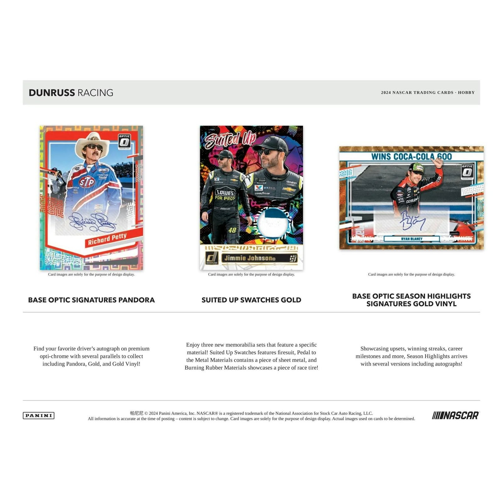 DRAFT - 2024 Panini Donruss Racing Hobby Box | dacardworld:BVU90IKHRK
