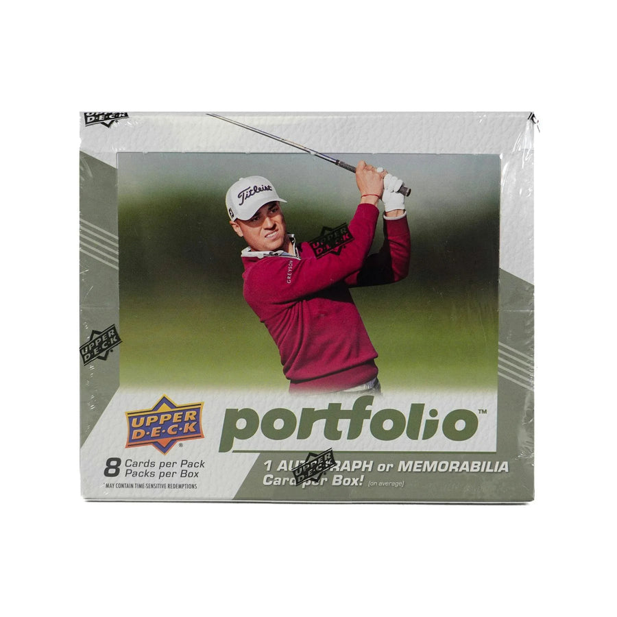 DRAFT - 2024 Upper Deck Portfolio Golf Hobby Box | dacardworld:BVUD0WE3V1