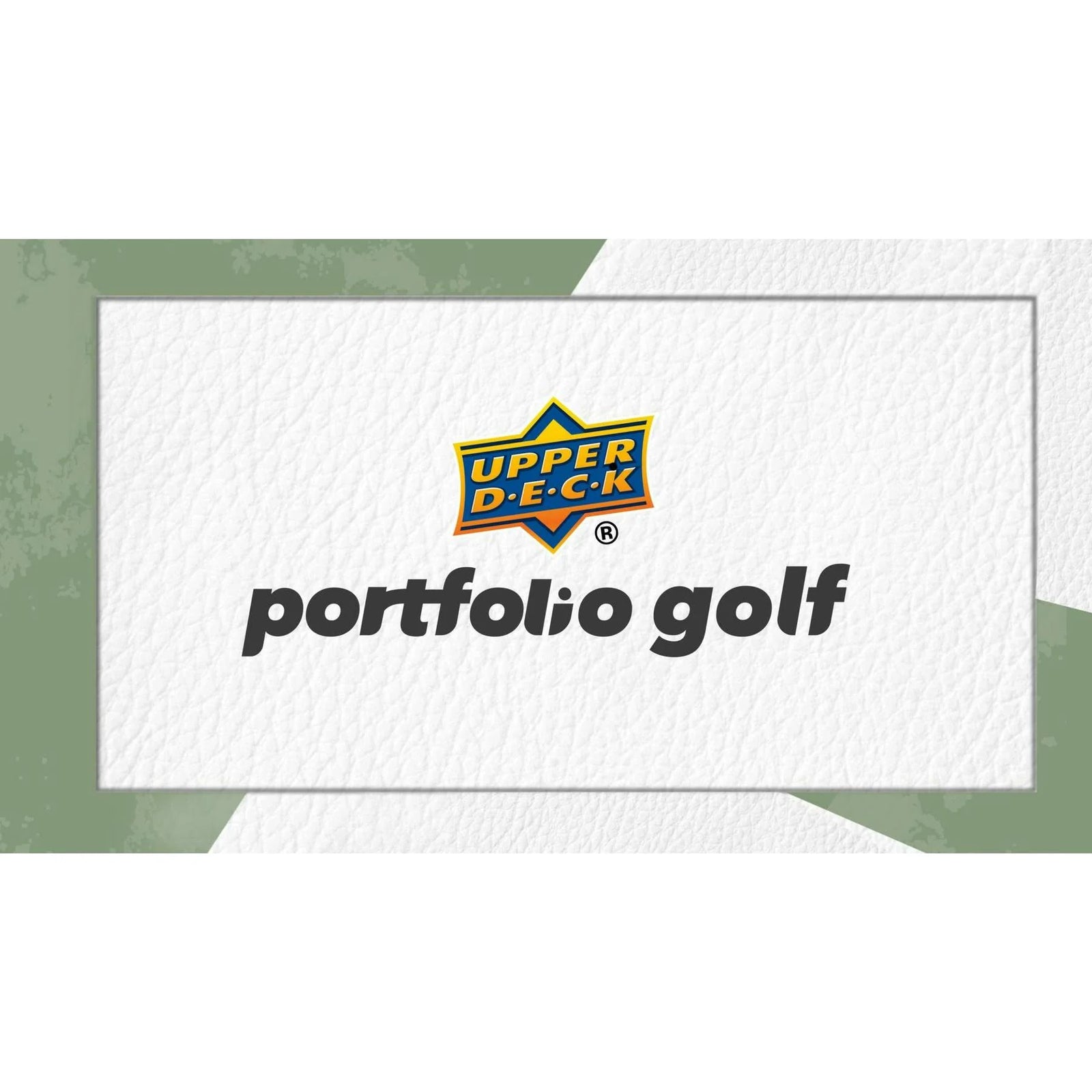DRAFT - 2024 Upper Deck Portfolio Golf Hobby Box | dacardworld:BVUD0WE3V1