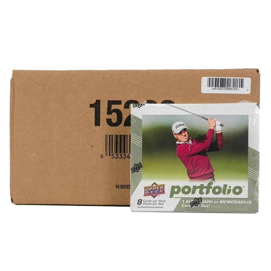 DRAFT - 2024 Upper Deck Portfolio Golf Hobby 16-Box Case | dacardworld:BVUD0WHWP7