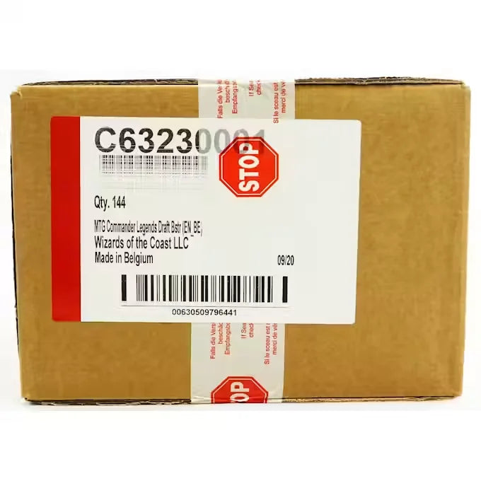 Magic the Gathering Commander Legends Draft Booster 6-Box Case (Ships Sealed Only)