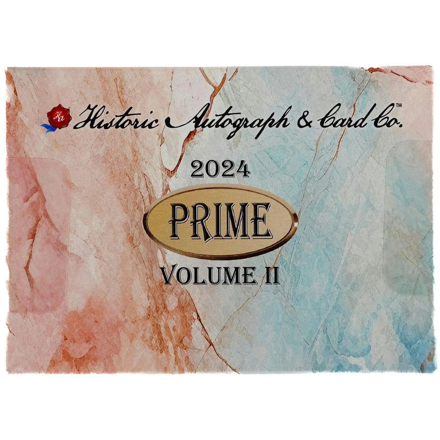 DRAFT - 2024 Historic Autographs Prime Volume II Hobby Box