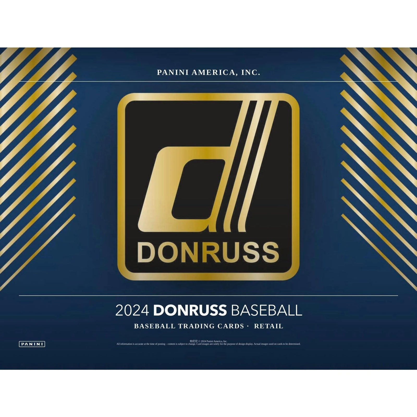 DRAFT - Just In 2024 Panini Donruss Baseball Mega Box