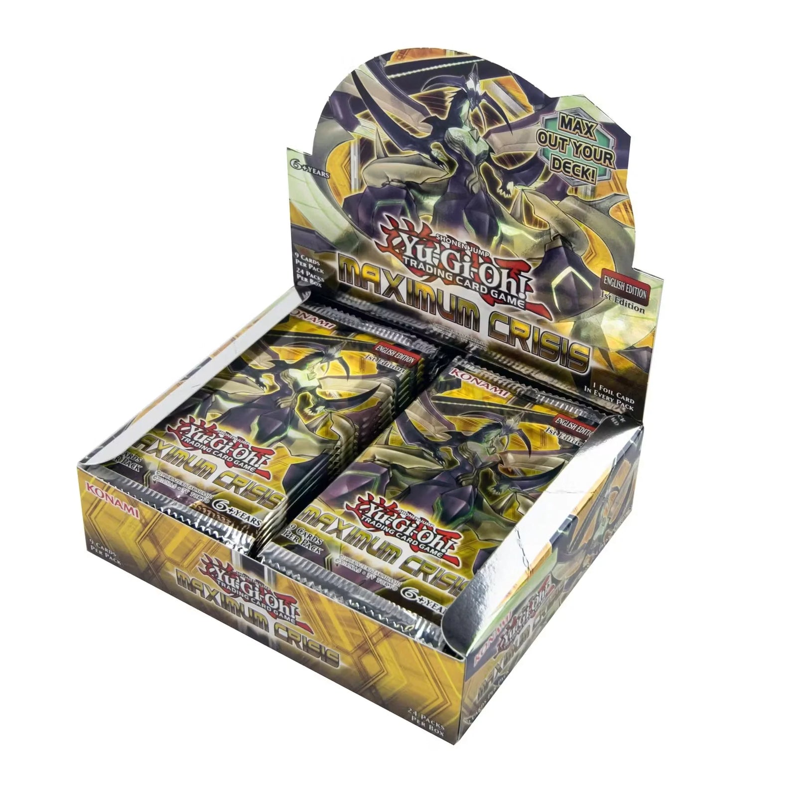 Yu Gi Oh Maximum Crisis Booster Box Sealed