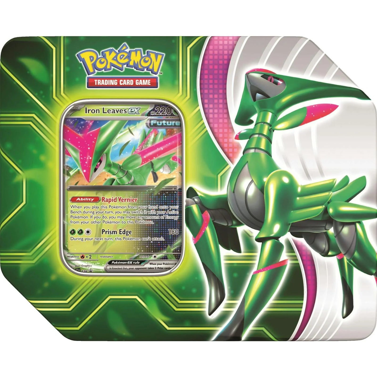 DRAFT - Pokemon Paradox Clash 6-Tin Case | Walking Wake ex & Iron Leaves ex
