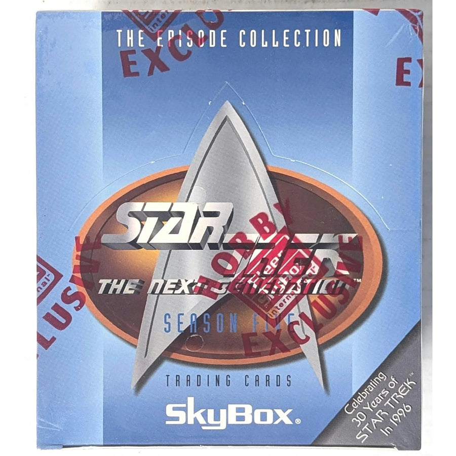 DRAFT - Star Trek: The Next Generation Season Five Hobby Box | 1996 Skybox
