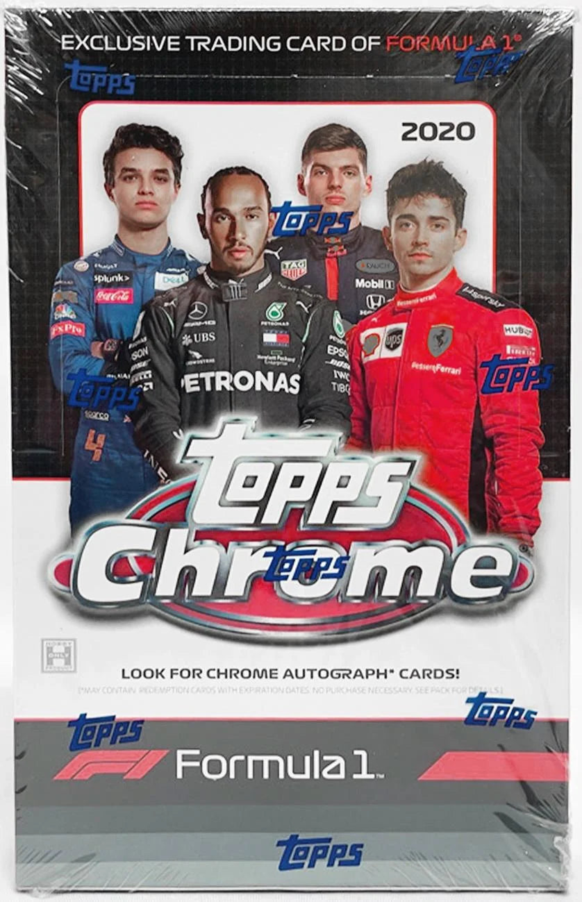 DRAFT - 2020 Topps Chrome Formula 1 Racing Hobby Box