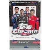 DRAFT - 2020 Topps Chrome Formula 1 Racing Hobby Box