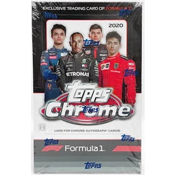 DRAFT - 2020 Topps Chrome Formula 1 Racing Hobby Box