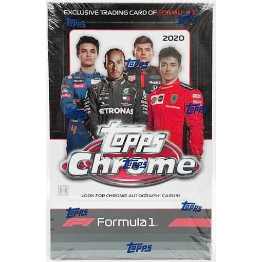 DRAFT - 2020 Topps Chrome Formula 1 Racing Hobby Box