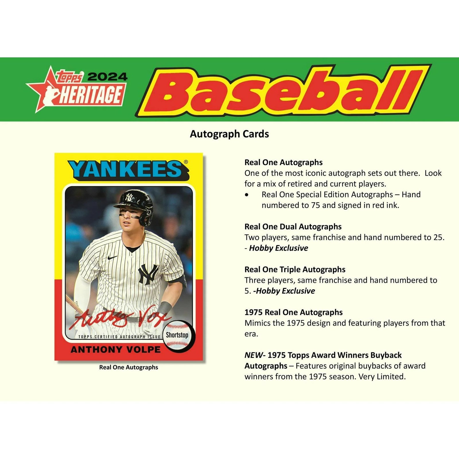 DRAFT - Just In 2024 Topps Heritage Baseball Hobby 12-Box Case