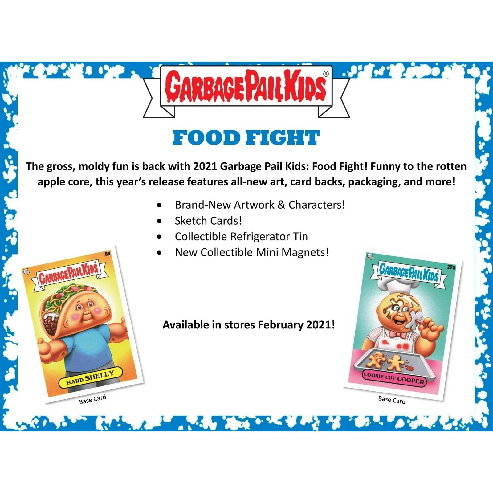 DRAFT - 2021 Topps Garbage Pail Kids Series 1 Food Fight Hobby Box