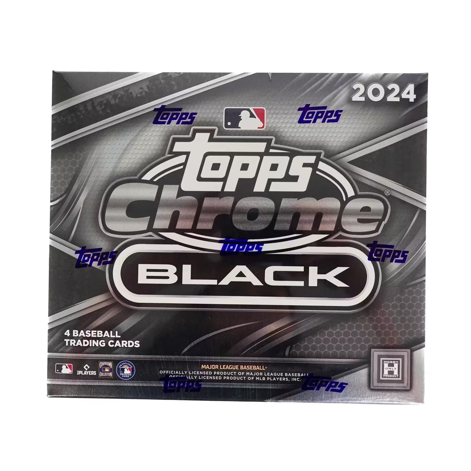 2024 Topps Chrome Black Baseball Hobby 12 Box Case