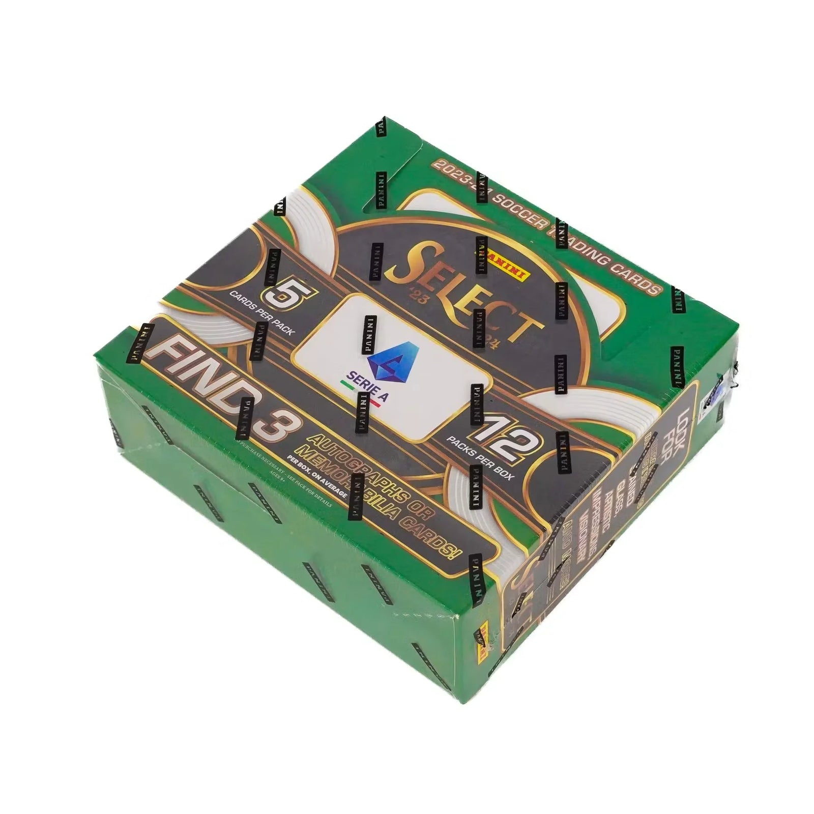2023-24 Panini Select Serie A Soccer Hobby 12-Box Case (Ships Sealed Only)