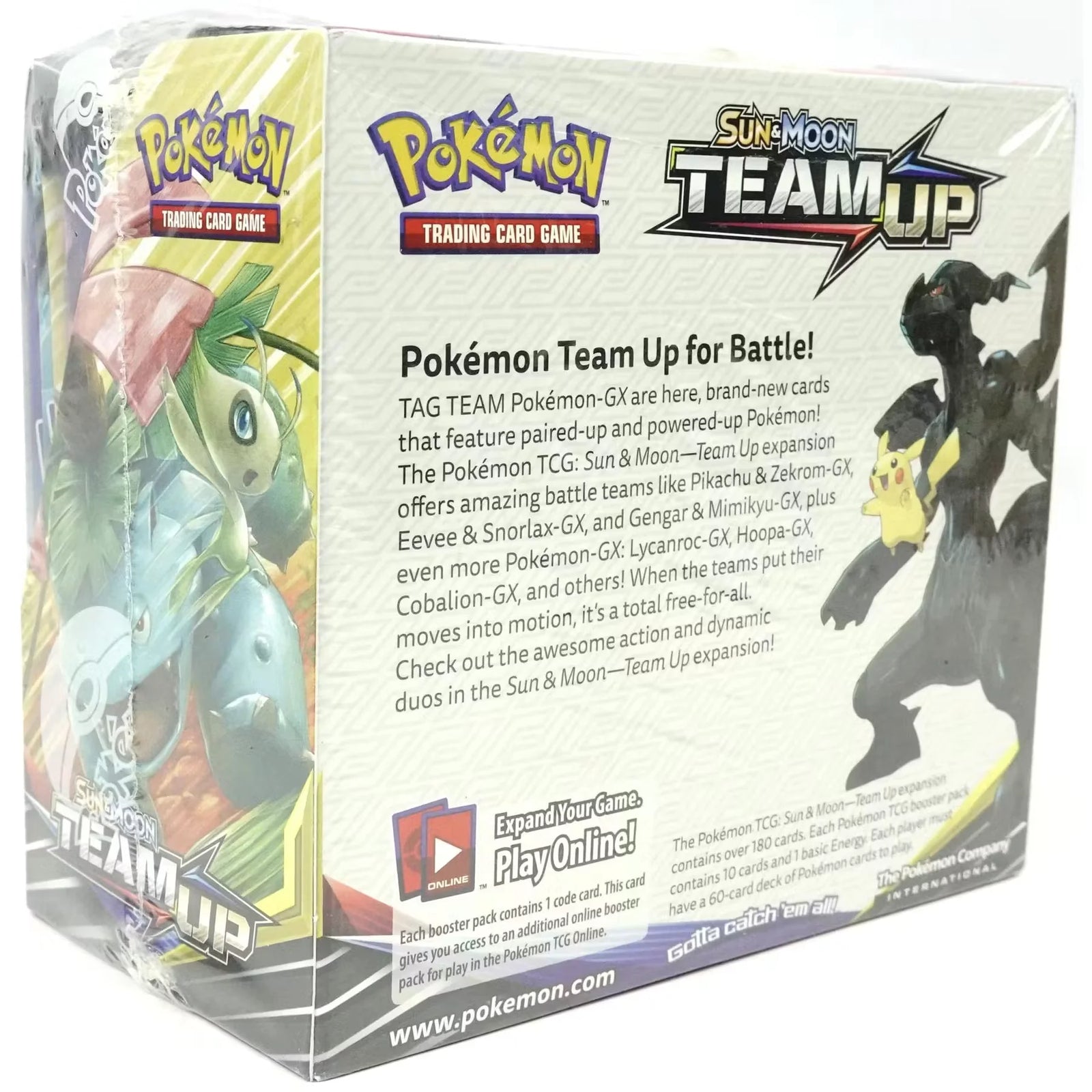 Pokemon Sun & Moon Team Up Booster Box | Damaged Box (Ships Sealed Only)