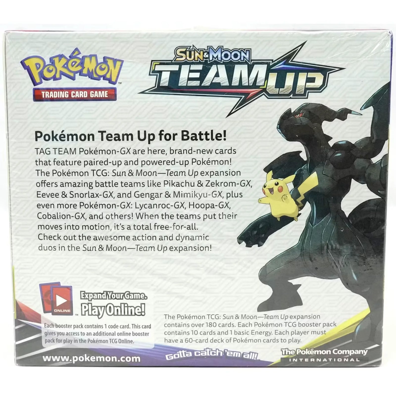 Pokemon Sun & Moon Team Up Booster Box | Damaged Box (Ships Sealed Only)
