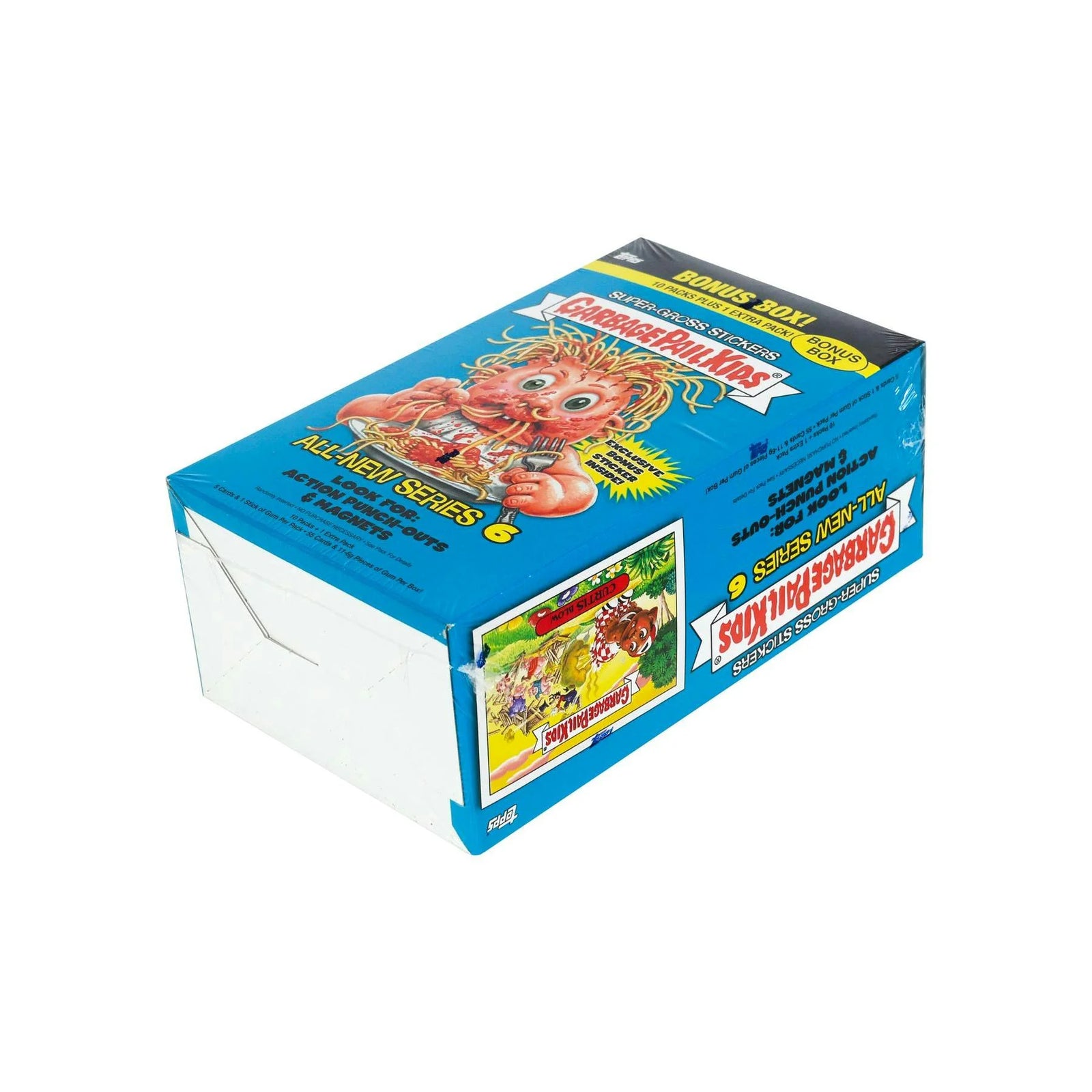 DRAFT - 2007 Topps Garbage Pail Kids All New Series 6 Stickers | 11-Pack Blaster Box