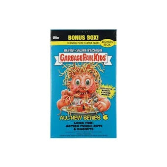 DRAFT - 2007 Topps Garbage Pail Kids All New Series 6 Stickers | 11-Pack Blaster Box