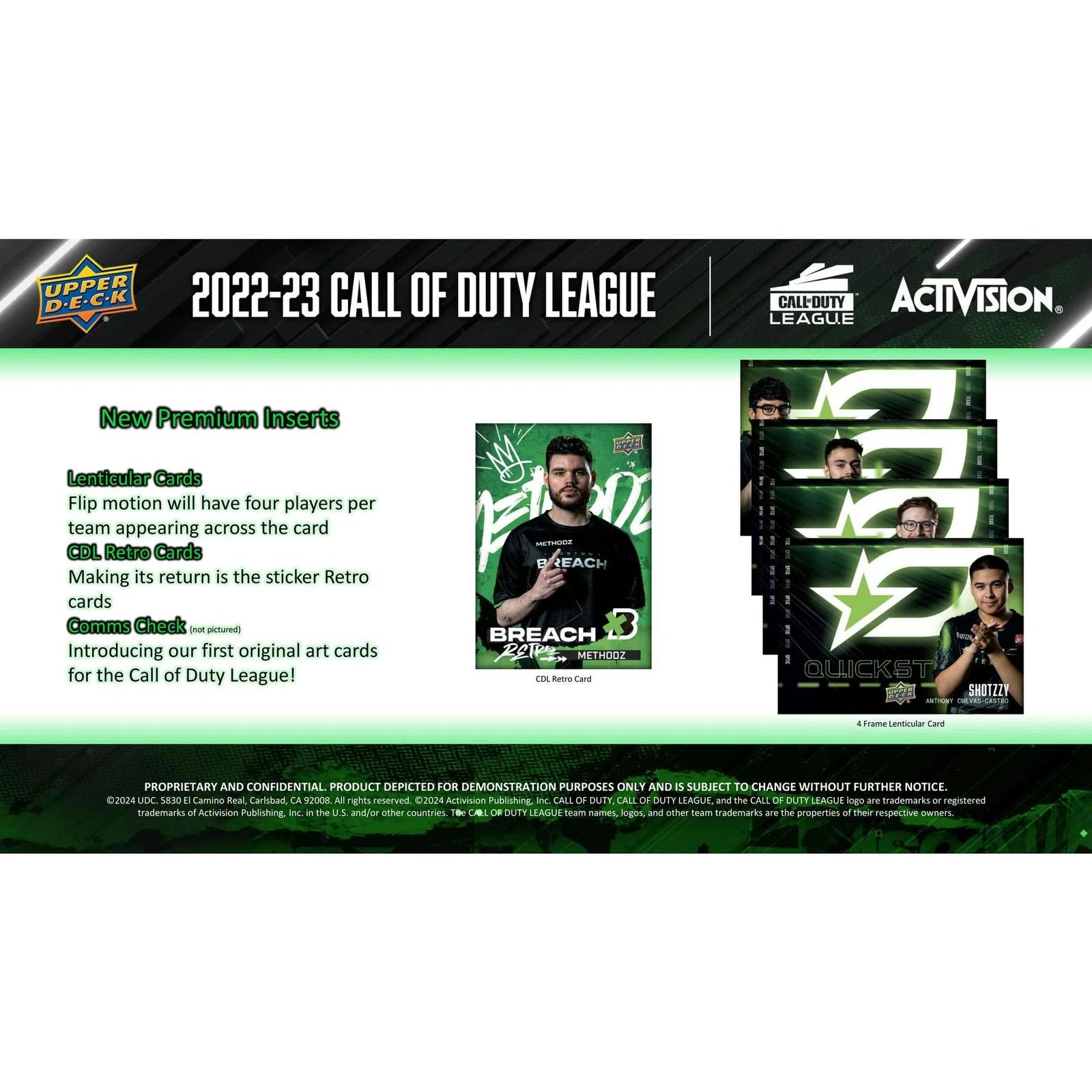 DRAFT - 2022/23 Upper Deck Call of Duty League Hobby Box | dacardworld:BVVF0HXBT1