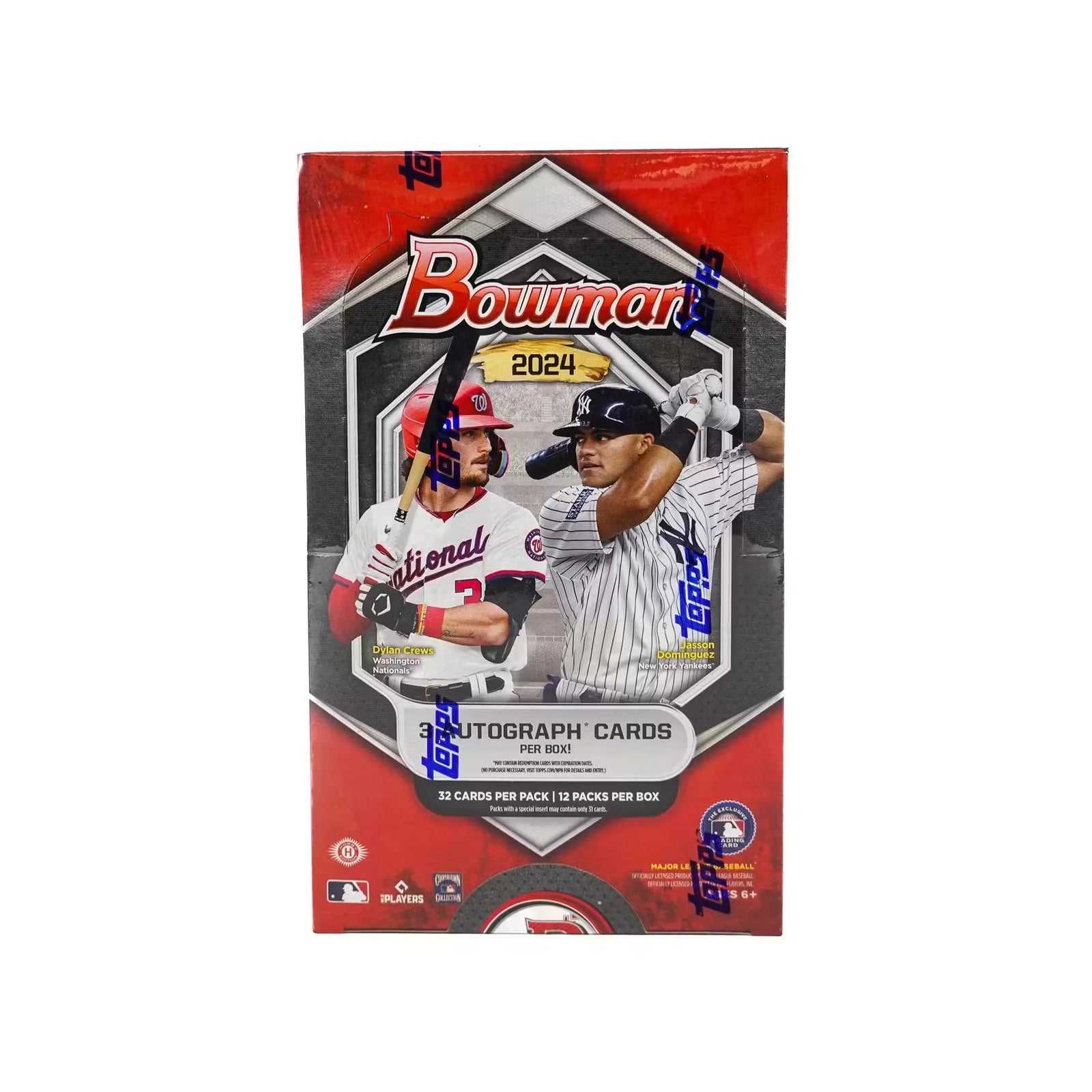 2024 Bowman Baseball Hobby Jumbo 8 Box Case
