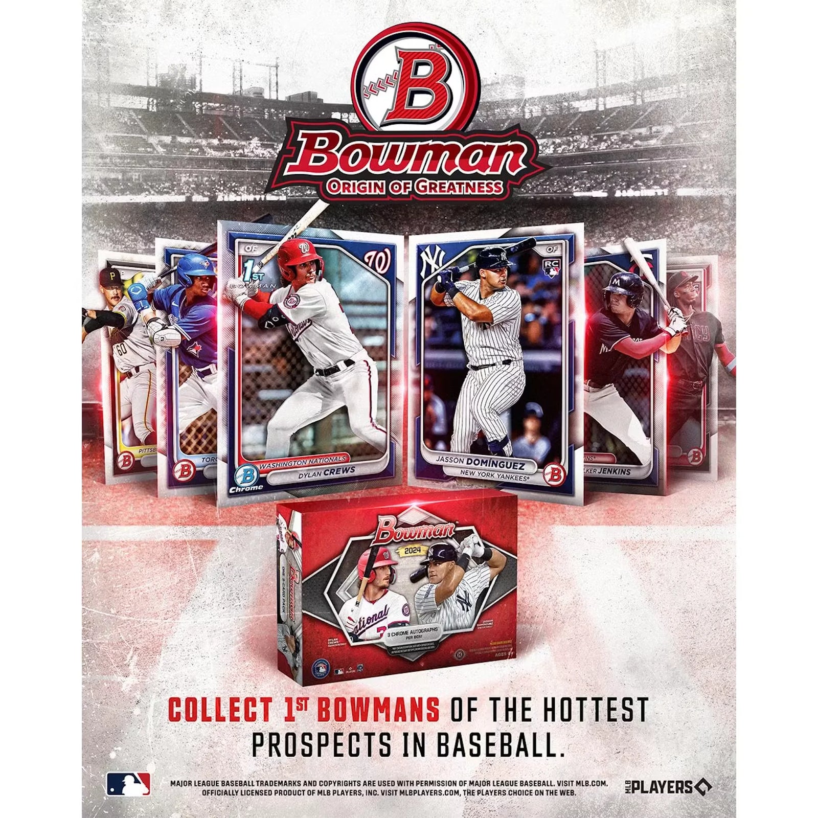 2024 Bowman Baseball Hobby Jumbo 8 Box Case