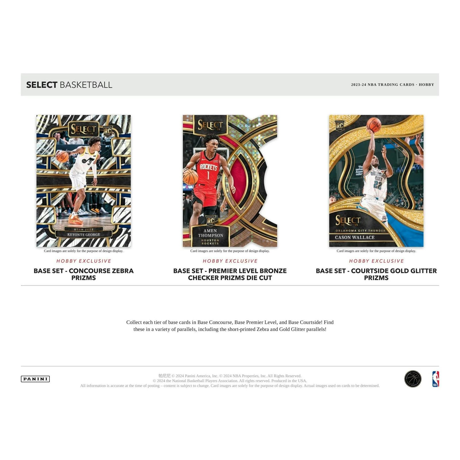 DRAFT - 2023/24 Panini Select Basketball Hobby Box