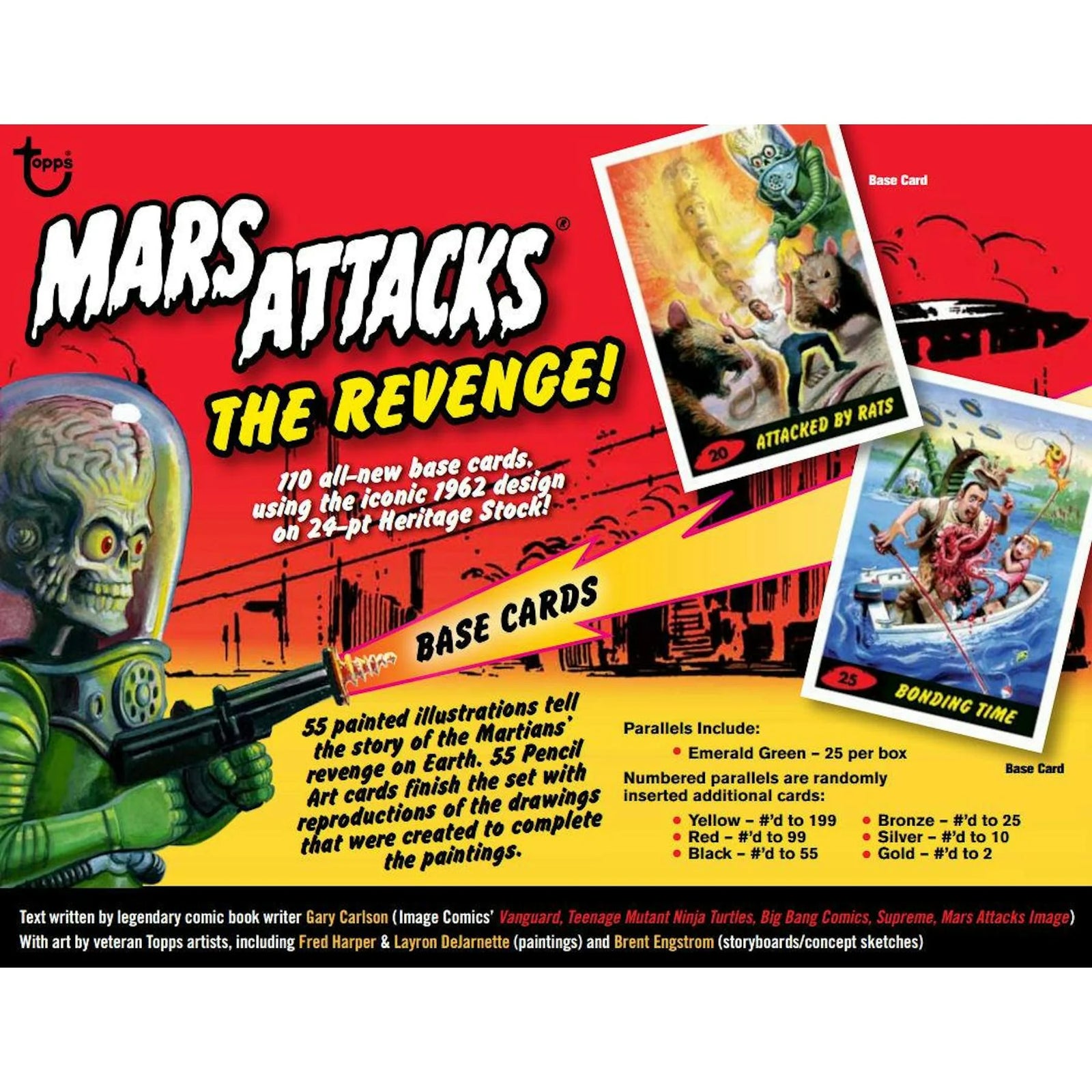 DRAFT - 2017 Topps Mars Attacks: The Revenge Trading Card Hobby Box