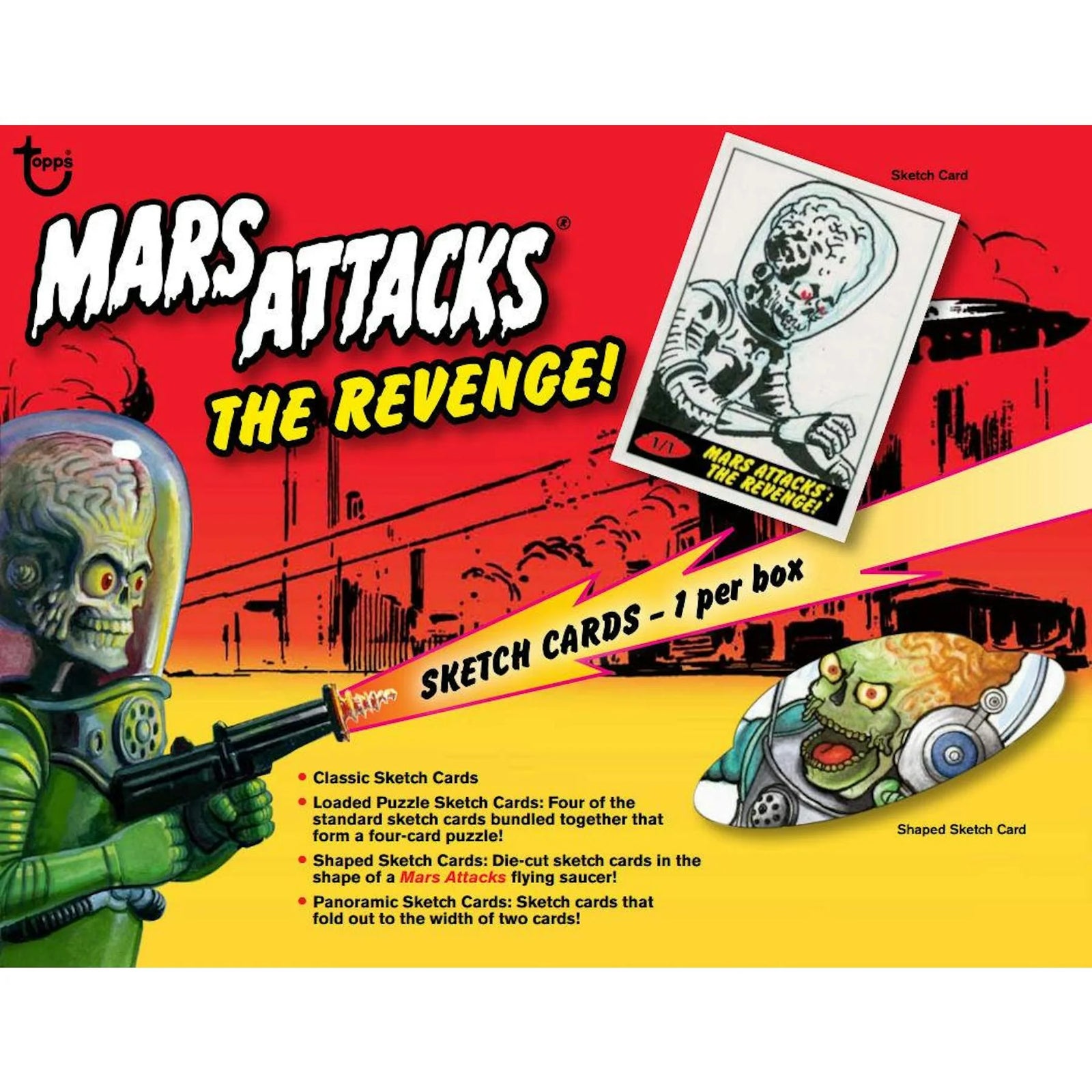 DRAFT - 2017 Topps Mars Attacks: The Revenge Trading Card Hobby Box