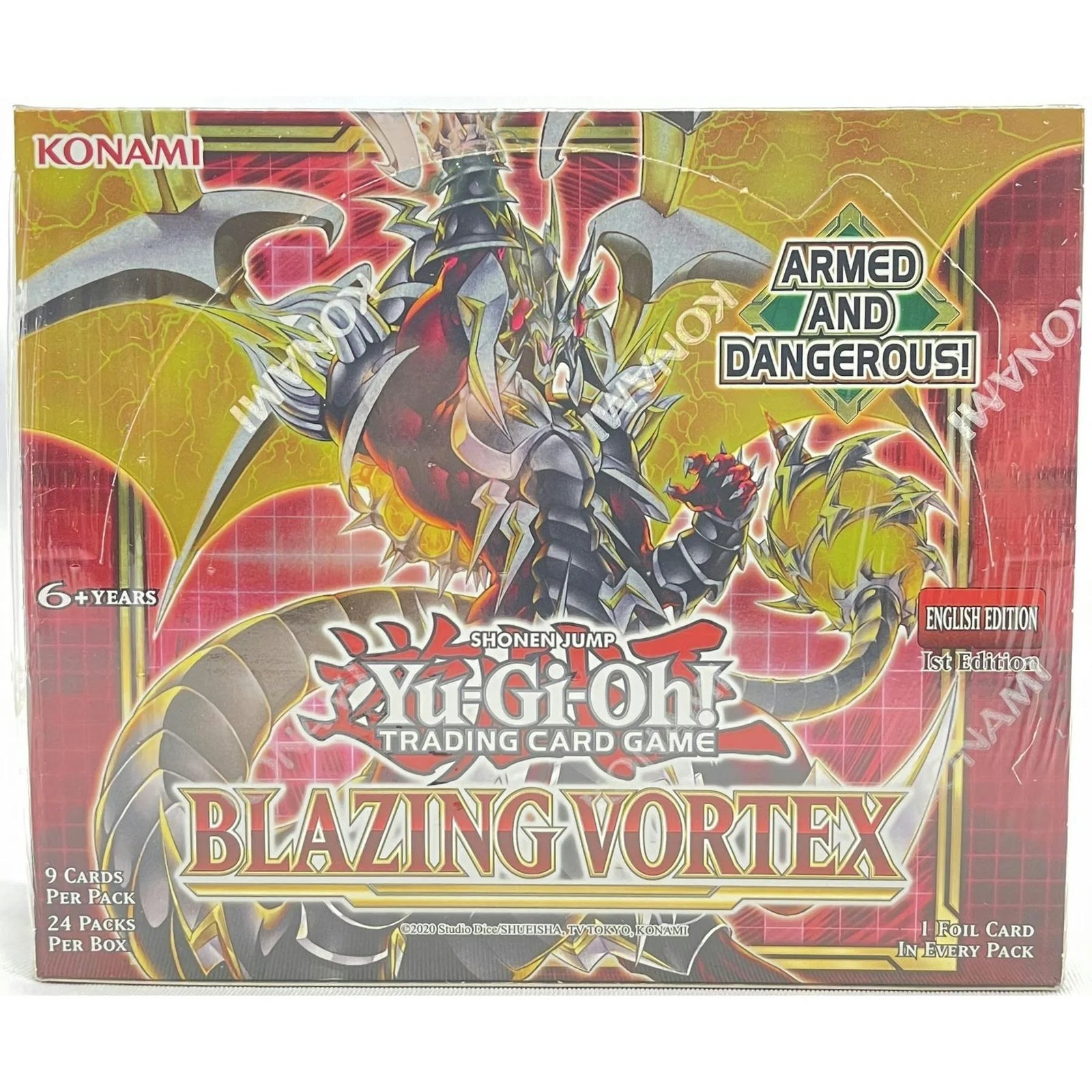 DRAFT - Yu-Gi-Oh Blazing Vortex Booster Box | Sealed