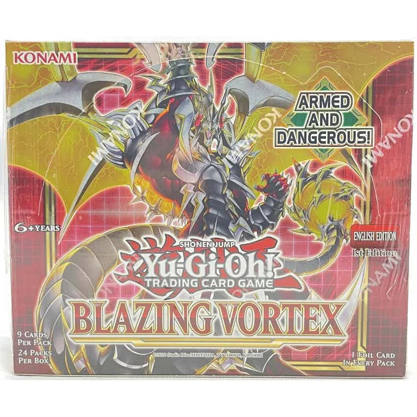 DRAFT - Yu-Gi-Oh Blazing Vortex Booster Box | Sealed