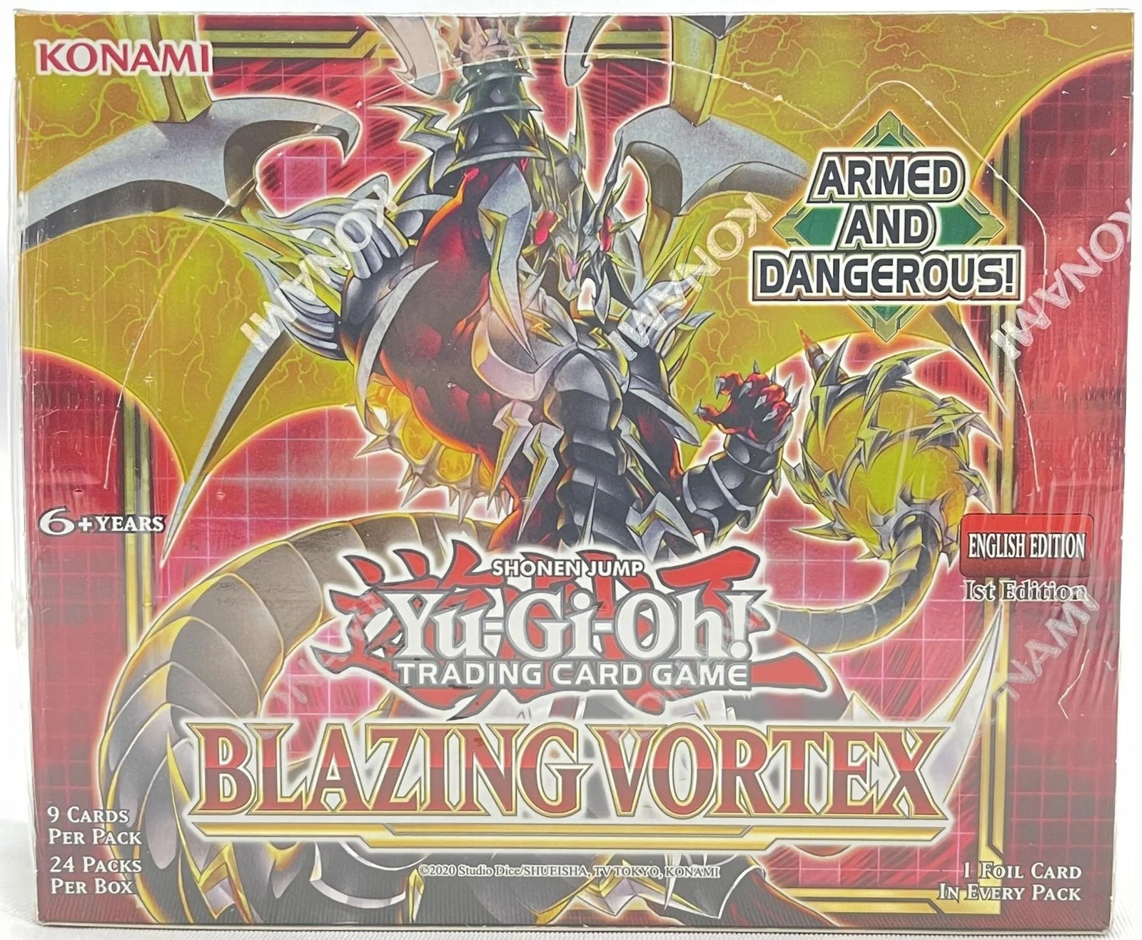 DRAFT - Yu-Gi-Oh Blazing Vortex Booster Box | Sealed