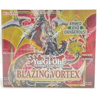 DRAFT - Yu-Gi-Oh Blazing Vortex Booster Box | Sealed