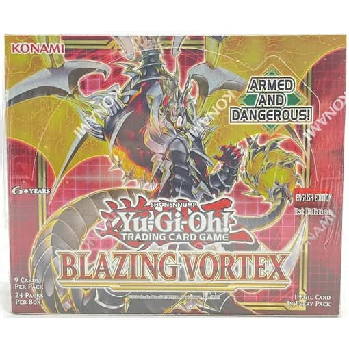 DRAFT - Yu-Gi-Oh Blazing Vortex Booster Box | Sealed