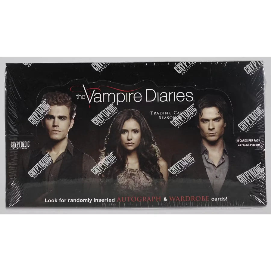 The Vampire Diaries Season 3 Trading Card Box | Cryptozoic 2014 (Ships Sealed Only)