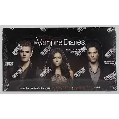 The Vampire Diaries Season 3 Trading Card Box | Cryptozoic 2014 (Ships Sealed Only)