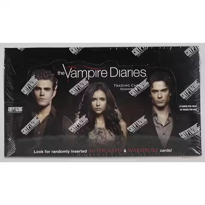 The Vampire Diaries Season 3 Trading Card Box | Cryptozoic 2014 (Ships Sealed Only)
