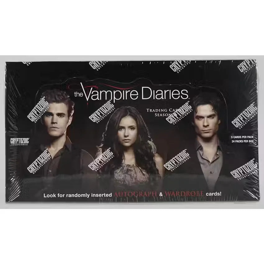 The Vampire Diaries Season 3 Trading Card Box | Cryptozoic 2014 (Ships Sealed Only)