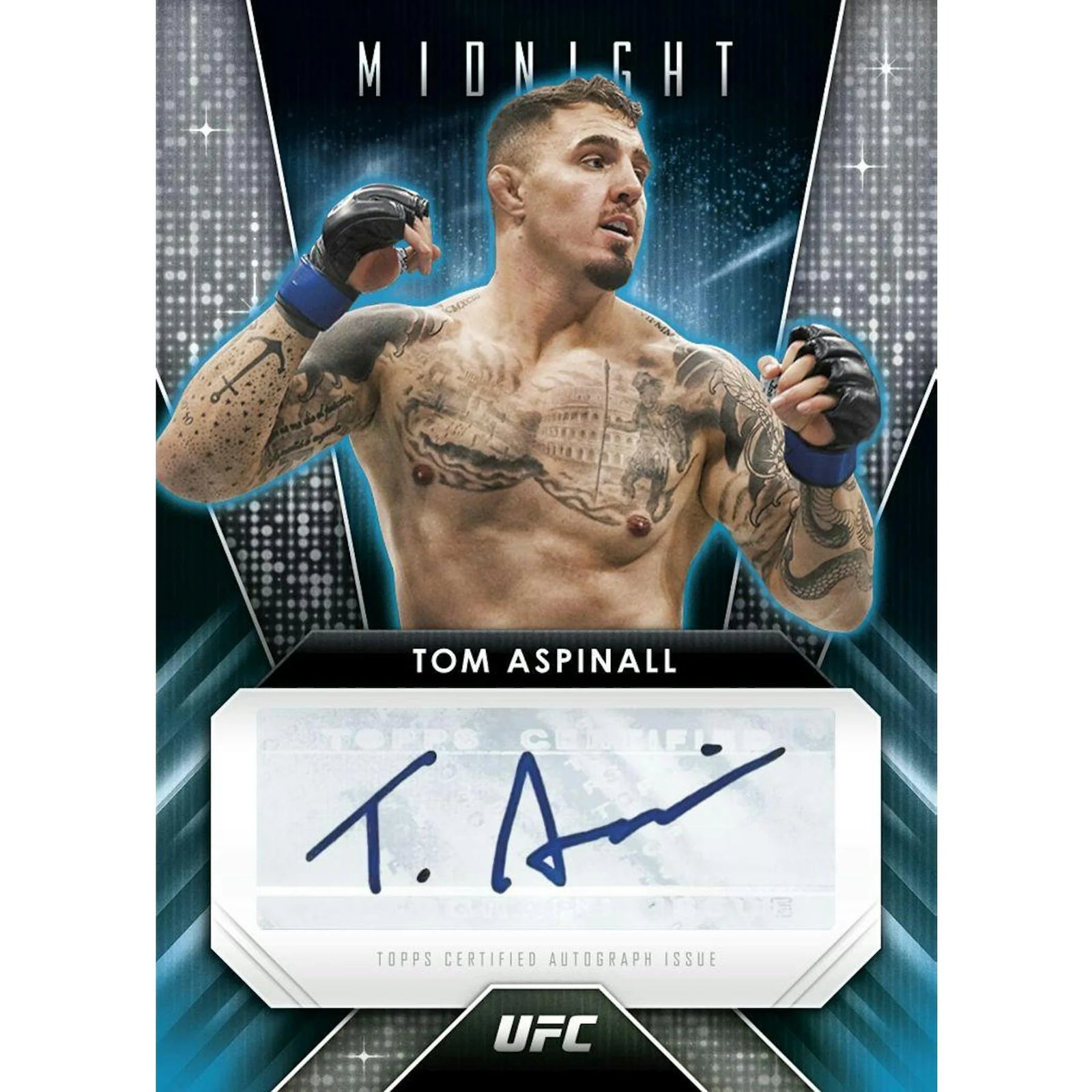 DRAFT - Just In 2024 Topps UFC Midnight Hobby 12-Box Case